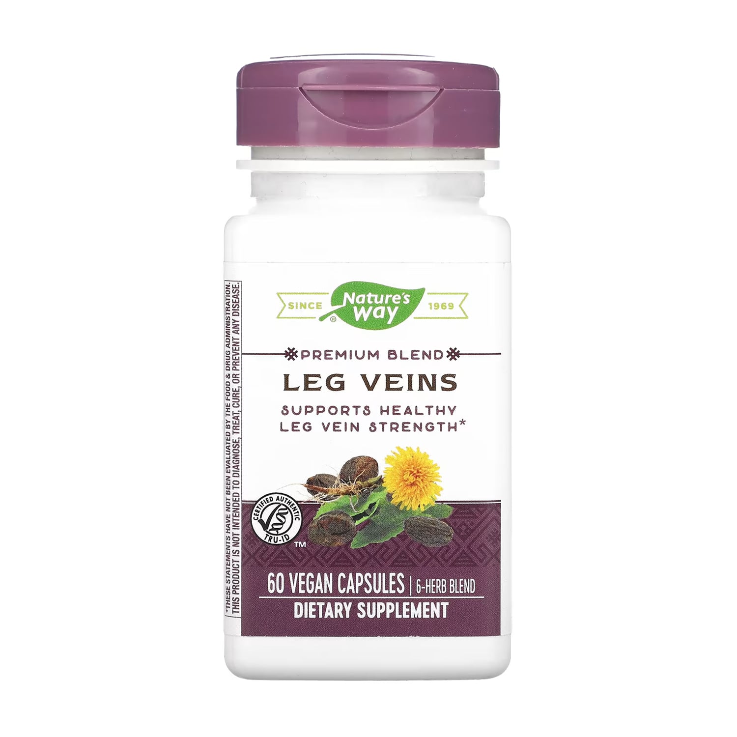 Підтримка вен Nature's Way Leg Veins, 60 капсул